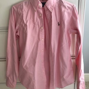 Pink Ralph Lauren Button Down